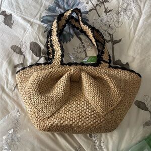Kate Spade x Target Elegant Tan Woven Tote Bag- SOLD OUT!